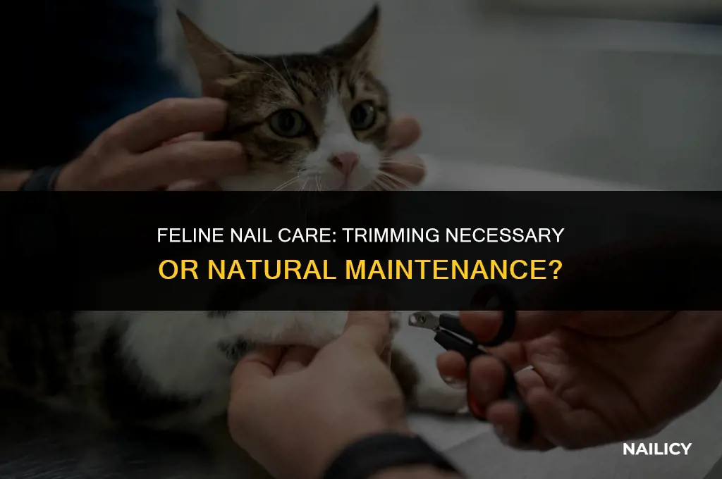 do cats need to get their nails trimmed