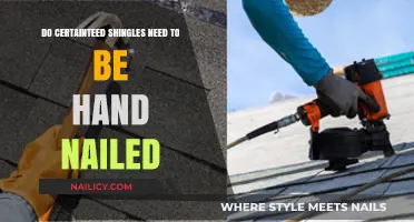 Hand Nailing CertainTeed Shingles: Is It a Necessary Installation Method?