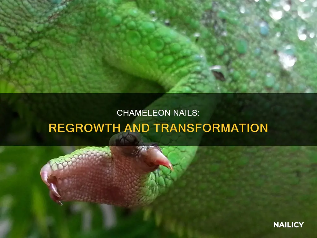 do chameleon nails grow back