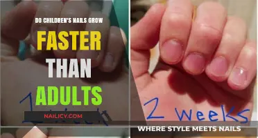 Nail Growth: Children vs. Adults