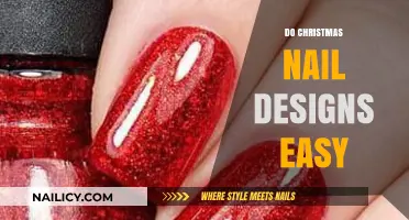 Simple Christmas Nail Art Ideas for Festive DIY Manicures