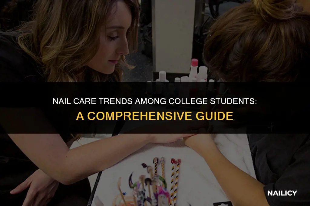 do college students get their nails done