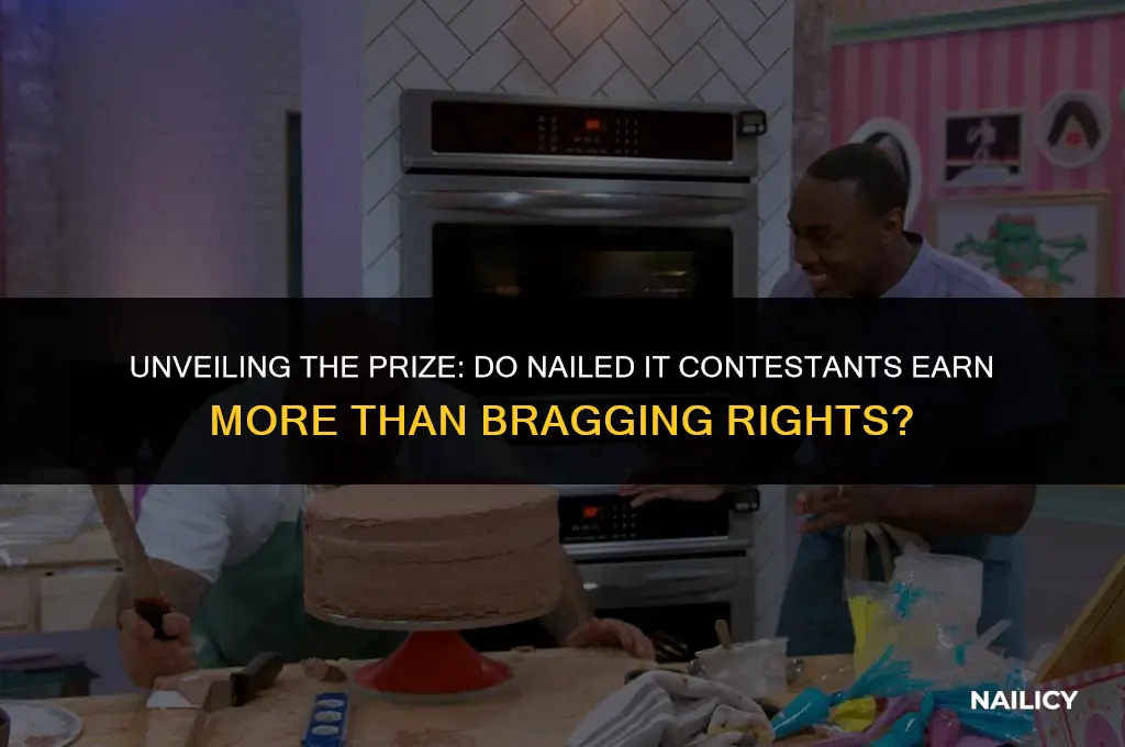 do contestants get paid on nailed it