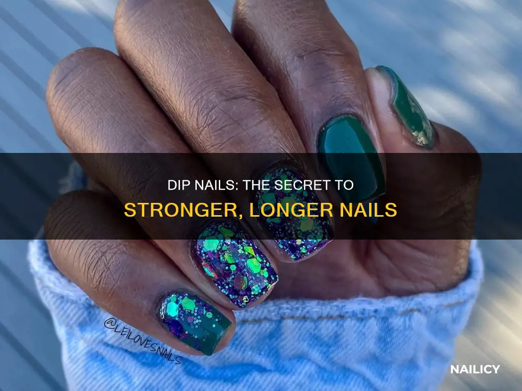 do dip nails help your nails grow