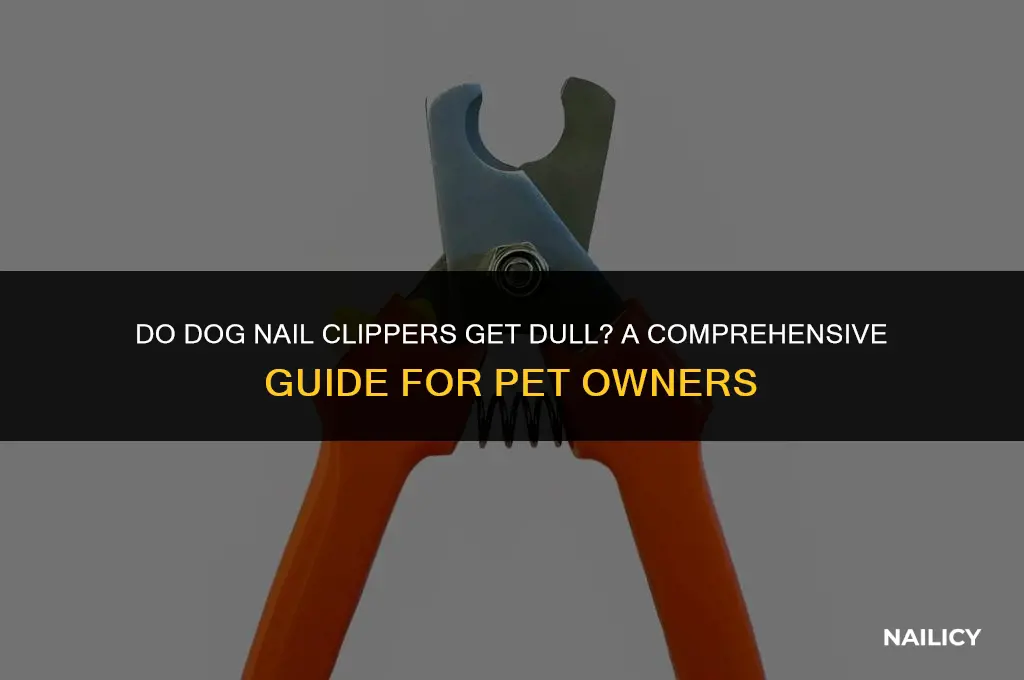 do dog nail clippers get dull
