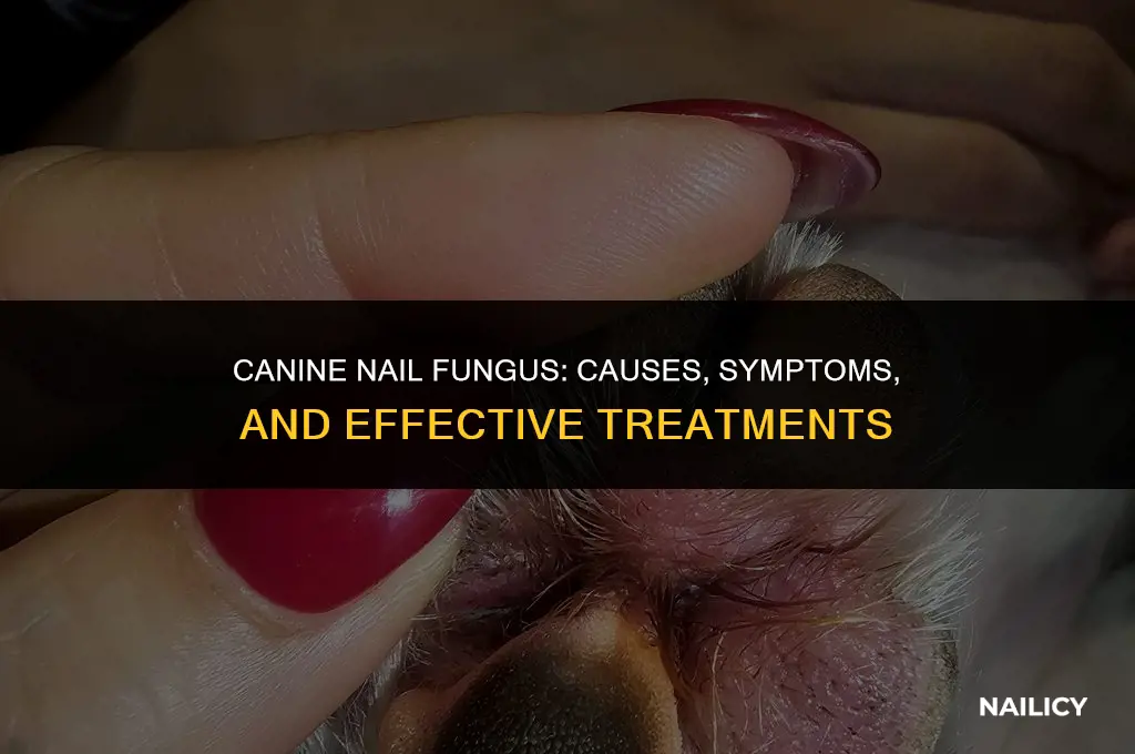 do dogs get nail fungus