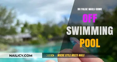Swimming with False Nails: Will They Stay On or Come Off?