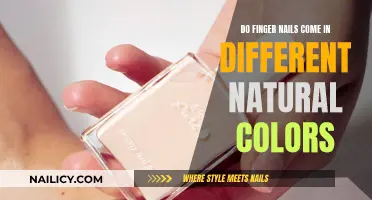 The Intriguing Colors of Fingernails: Nature's Unique Palette