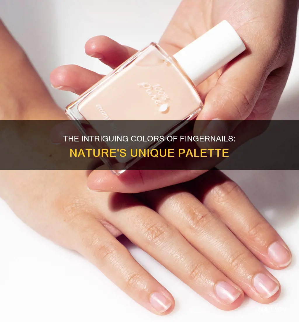 do finger nails come in different natural colors