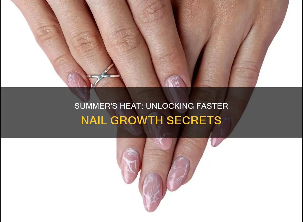 do finger nails grow faster in the summer