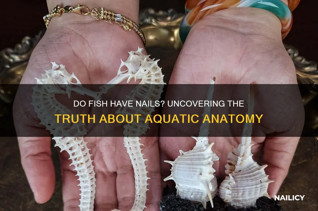 do fish have nails