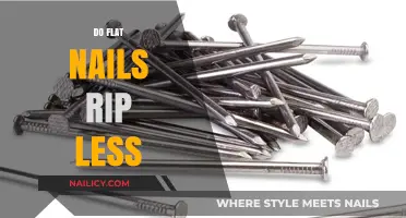 Do Flat Nails Rip Less? Exploring Nail Shape Durability