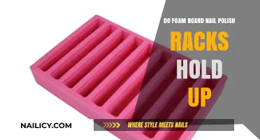 Foam Board Nail Polish Racks: Durability and Longevity Explored