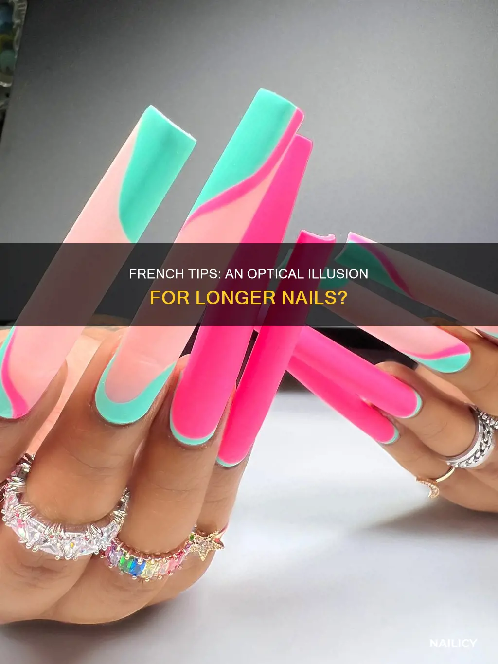 do french tips make your nails look longer