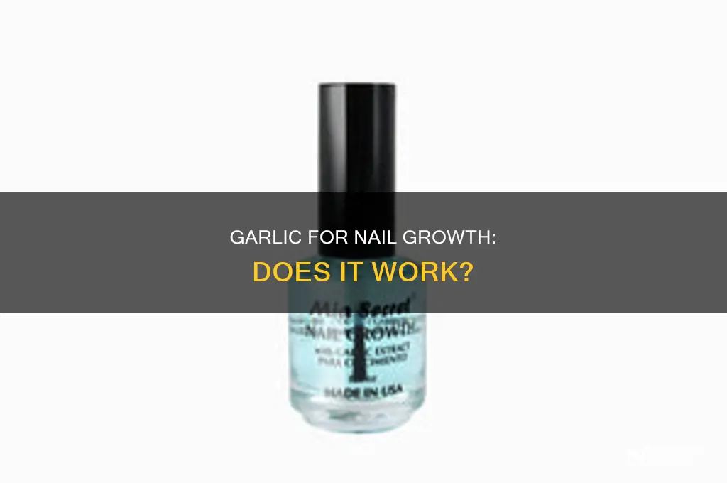 do garlic make your nails grow