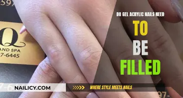 Gel Acrylic Nails: Filling, an Essential Step?