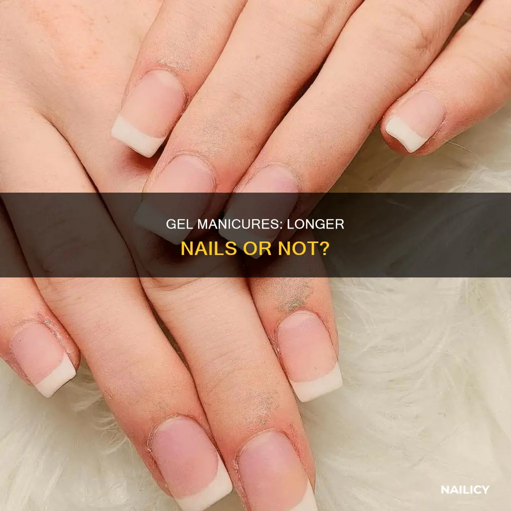 do gel manicures include longer nails