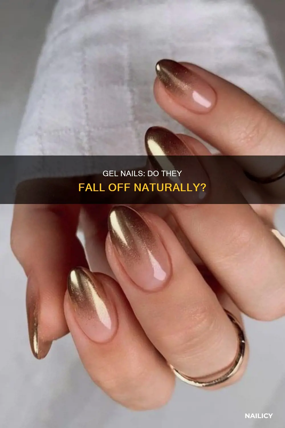 do gel nails eventually fall off