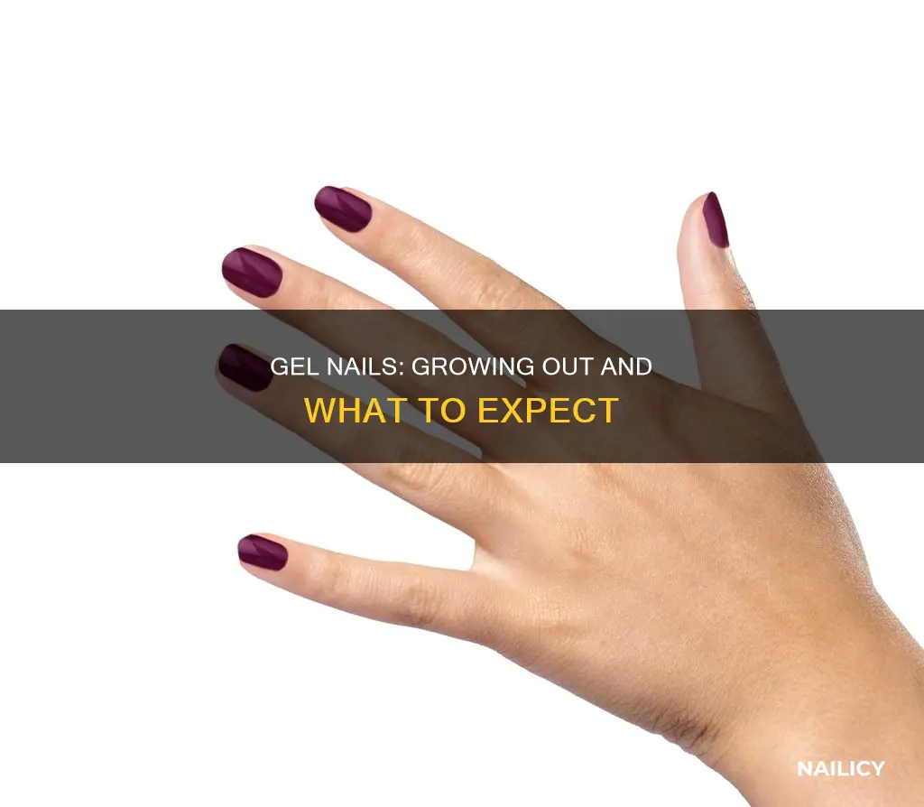 do gel nails grow out