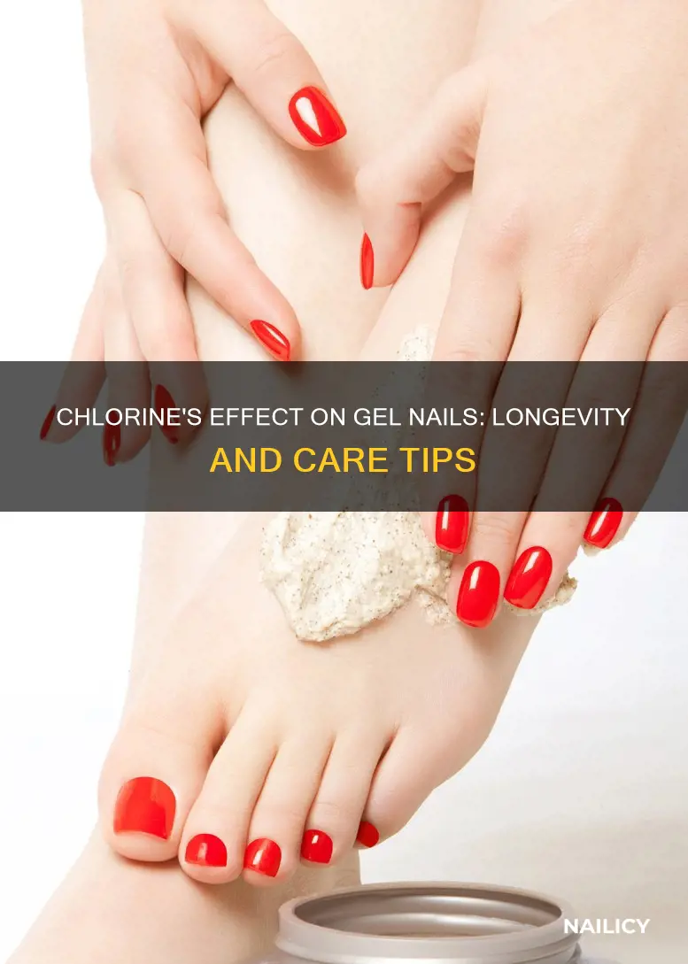 do gel nails last in chlorine