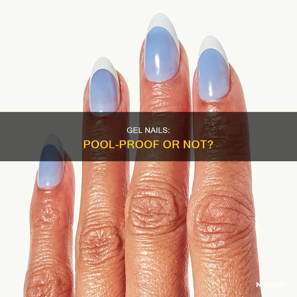 do gel nails last in the pool