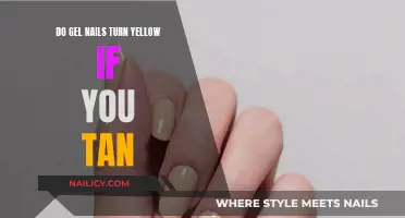 Gel Nails and Tanning: Will They Turn Yellow?