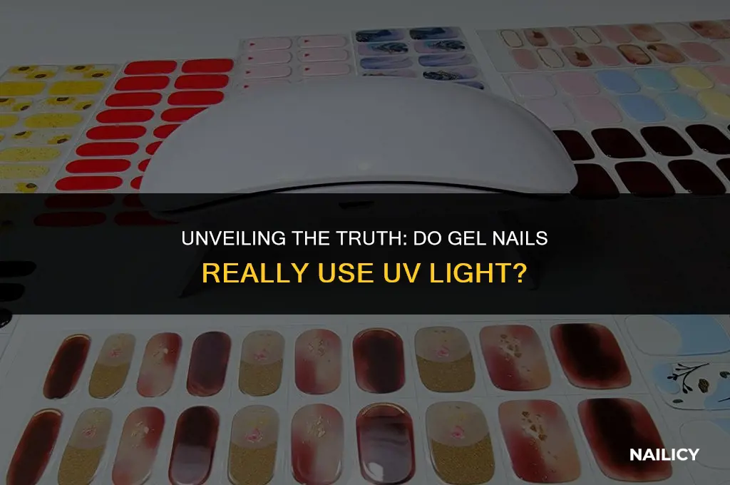 do gel nails use uv light