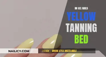 Gel Nails and Tanning: Preventing Yellowing
