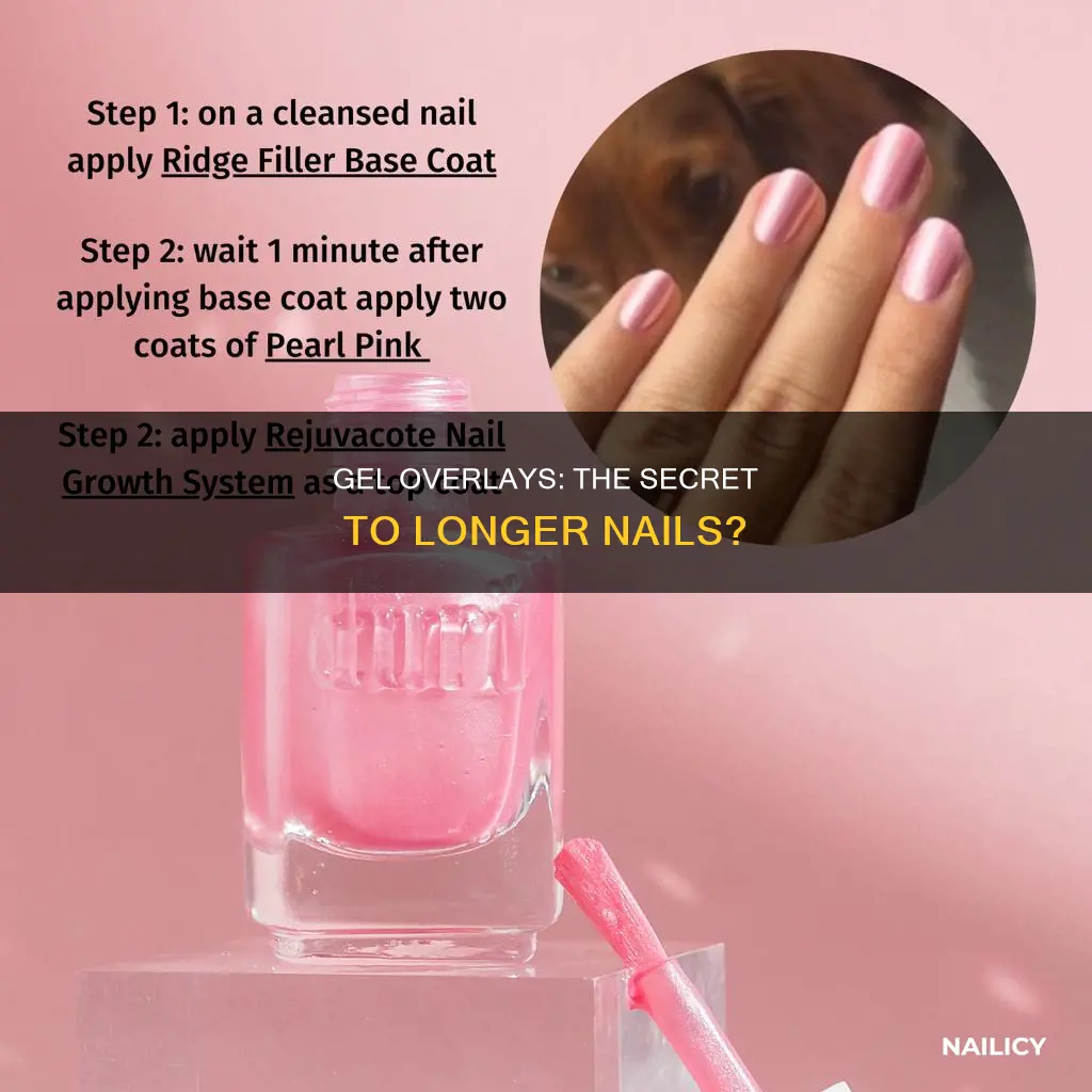 do gel overlays make your nails longer