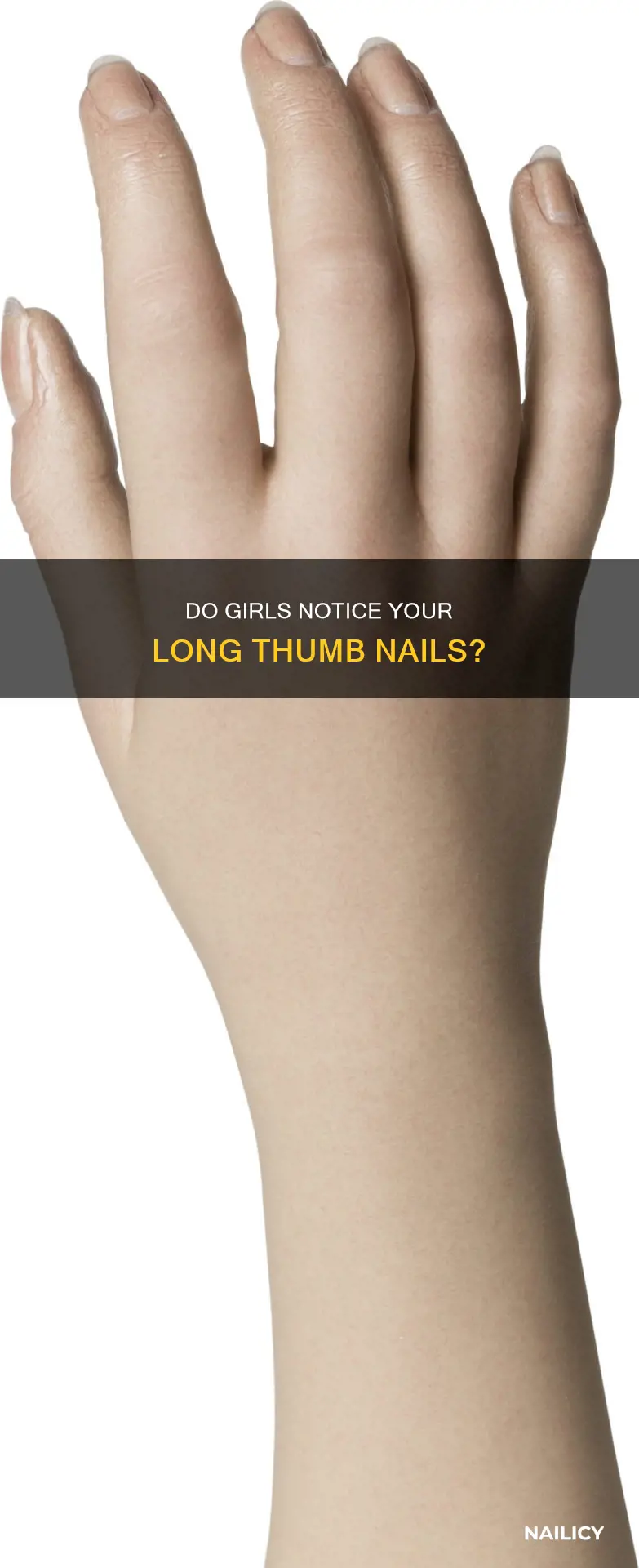 do girls care about long thumb nails