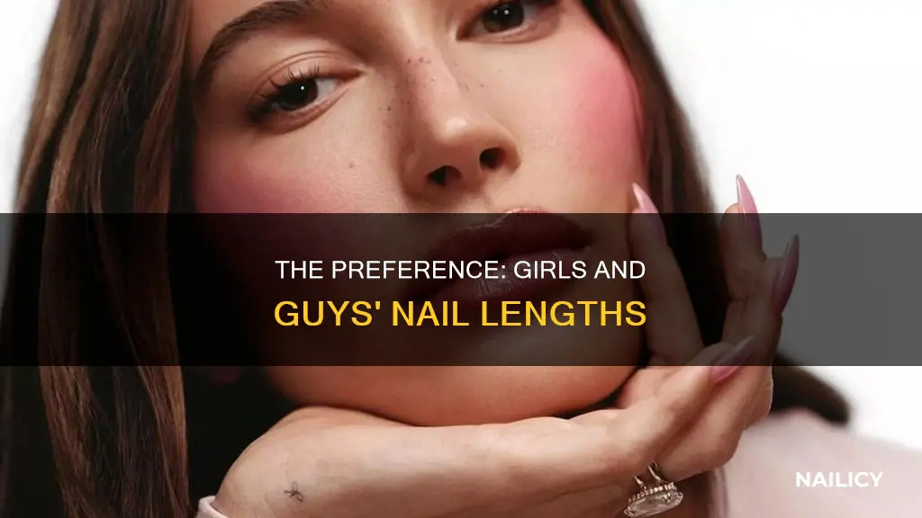 do girls like long or short finger nails