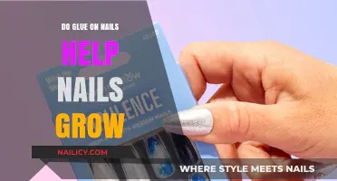 Glue-On Nails: Do They Help Nails Grow?