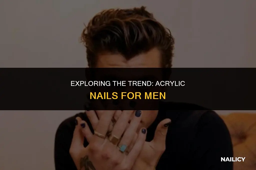 do guys ever get acrylic nails
