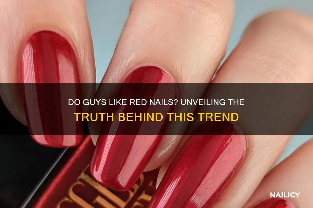 do guys like red nails