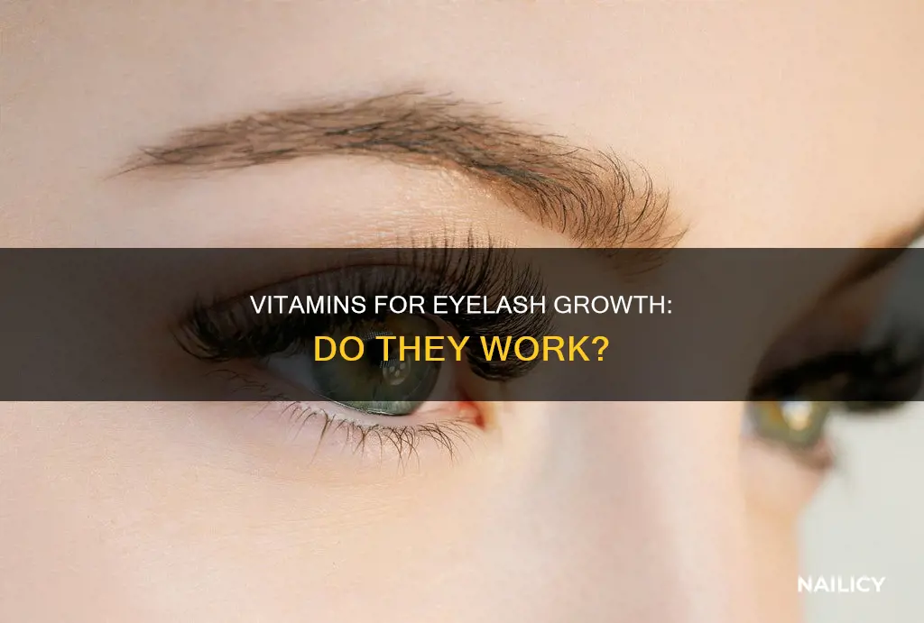 do hair skin and nail vitamins help eyelashes grow