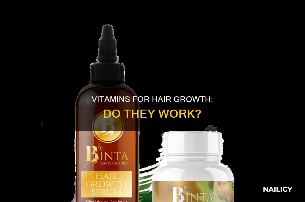 do hair skin and nail vitamins make your hair grow
