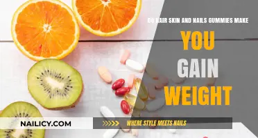 Do Hair, Skin, and Nails Gummies Cause Weight Gain?