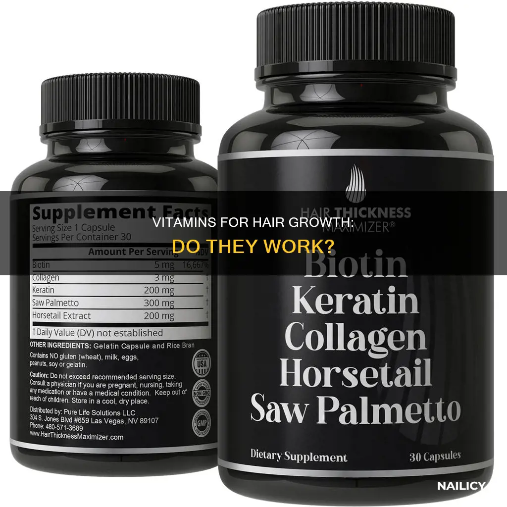 do hair skin and nails vitamins help hair grow faster