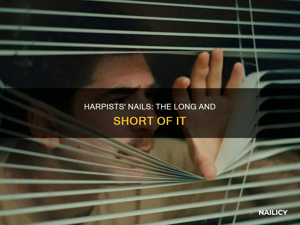 do harp players need long nails