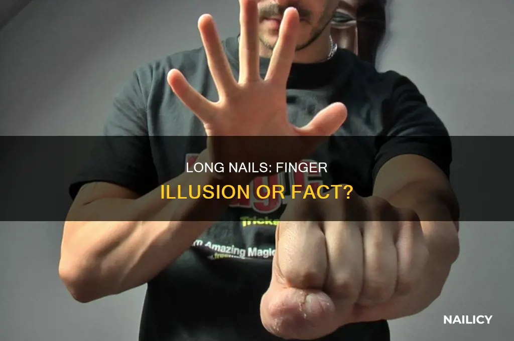 do having long nails make your fingers look thinner