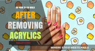 Repairing Nails: Post-Acrylic Removal Care