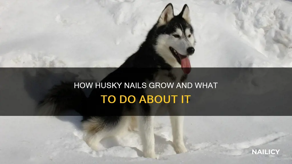 do huskies nails grow