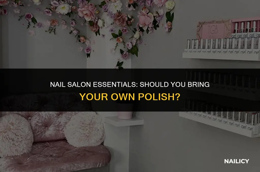 do i bring poc of nails to get done