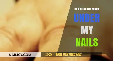 Should You Inspect the Mucus Under Your Nails? A Guide