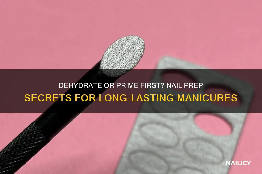 do i dehydrate then prime my nails