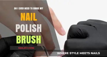 Should You Rinse Your Nail Polish Brush? Essential Care Tips
