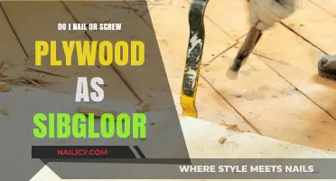 Nailing vs. Screwing Plywood Subfloors: Which Method Wins for Durability?