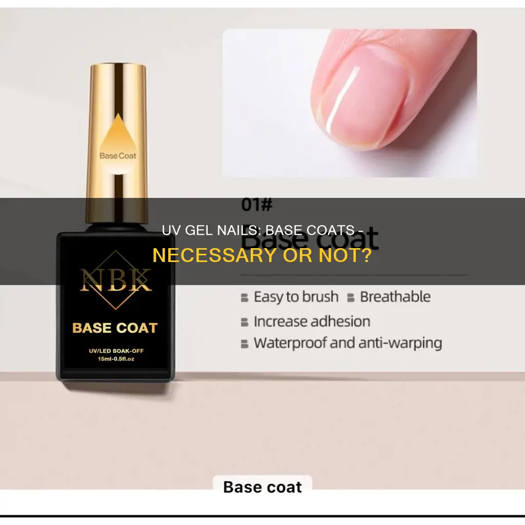 do i need a base coat for uv gel nails
