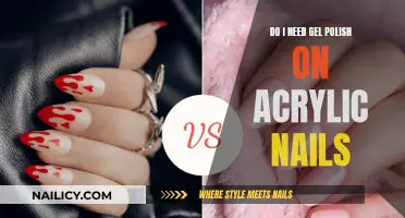 Gel Polish on Acrylic Nails: Is It Necessary?