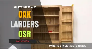 Oak Larders: Nails Needed or Not?